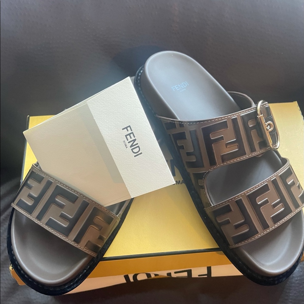 Fendi slides….. Authentic from Neimans